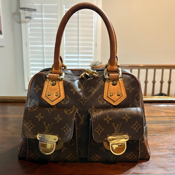 LOUIS VUITTON Manhattan PM Bag - Picture 1 of 15